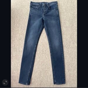rag and bone Standard Issue Fit 2 Jean Mens 29x32 Minna Wash Button Fly Slim Fit